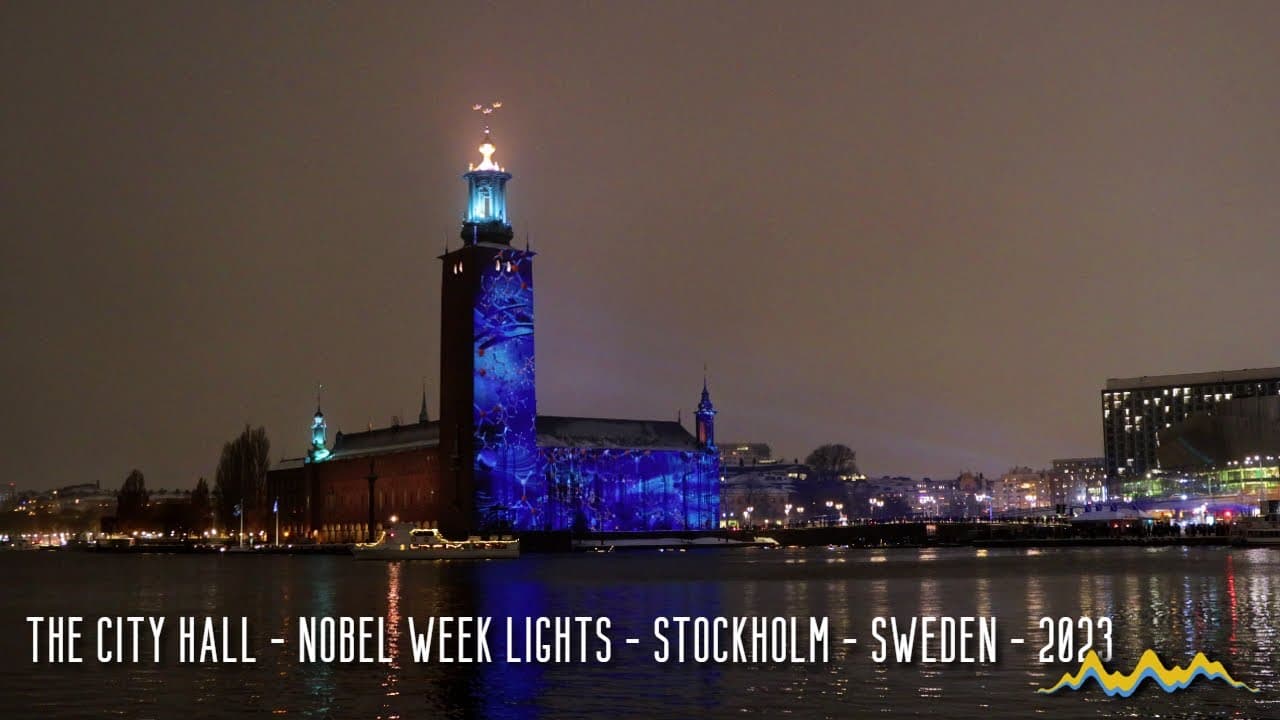 Nobel Week Lights 2023 at Stockholm, Sweden