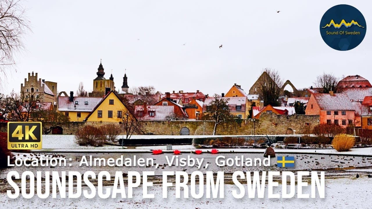 Sound of Almedalen - Visby, Gotland | Sound Of Sweden #soundscapes