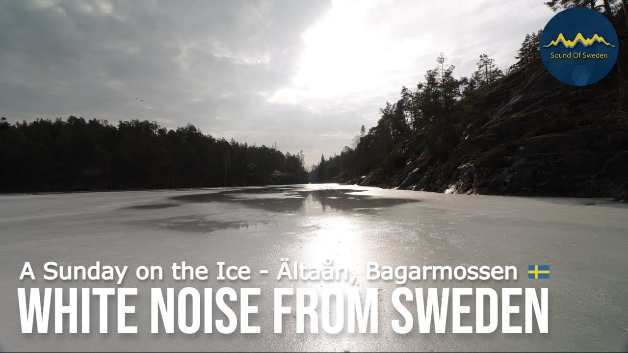 White Noise from Sweden - A Sunday on the Ice - by Sound Of Sweden, Location: Ältaån