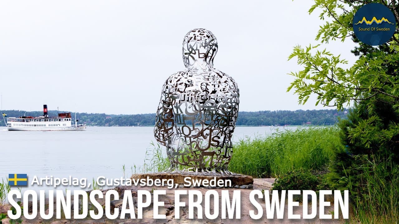 Relaxing Soundscape from Sweden - Experience 'Ainsa IV' by Jaume Plensa at Artipelag