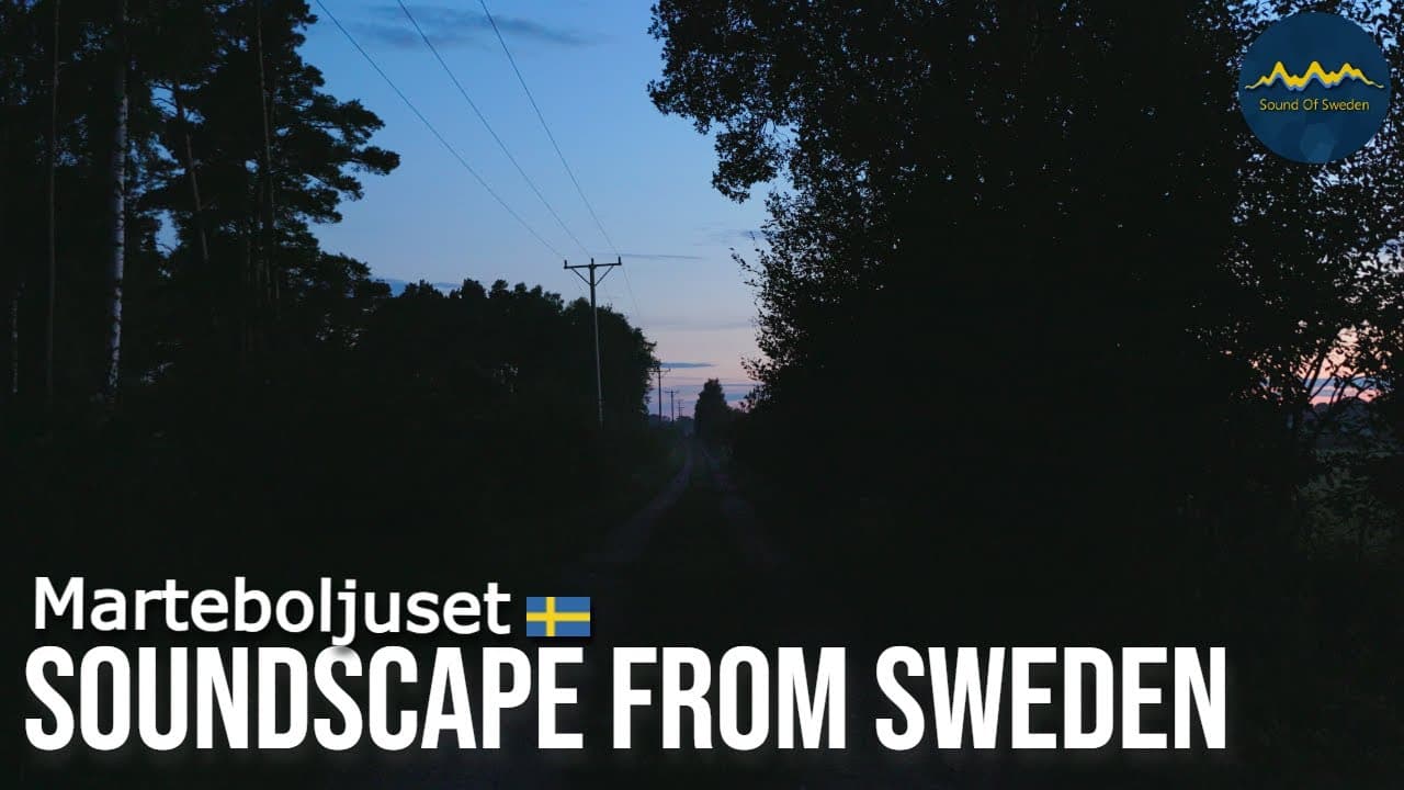 Marteboljuset - Listen to this Mysterious Place - Soundscapes from Sweden