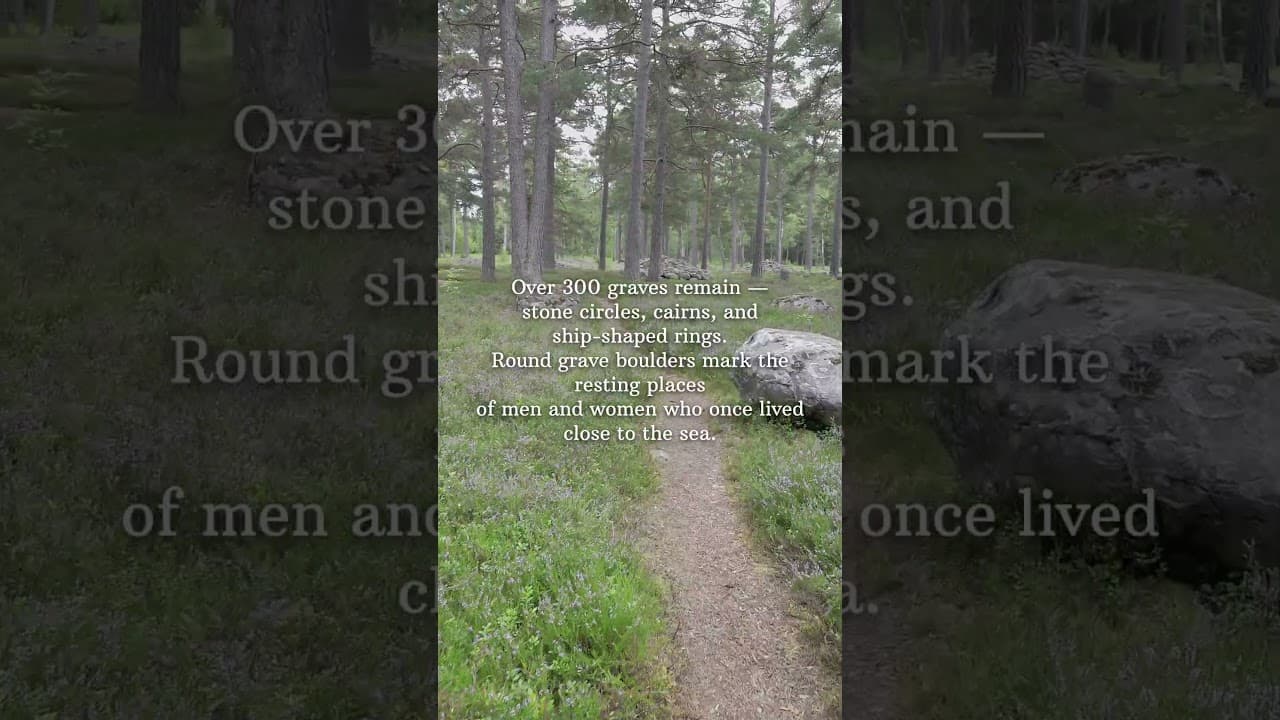 Trullhalsar — Gotland - The Field Where Trolls Once Stood